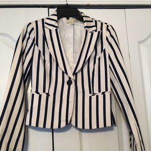 Striped blazer